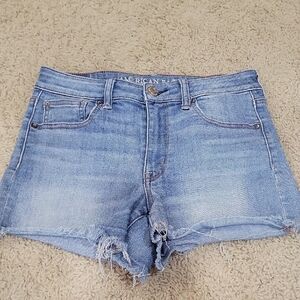 American Eagle Hi-Rise Shortie Shorts